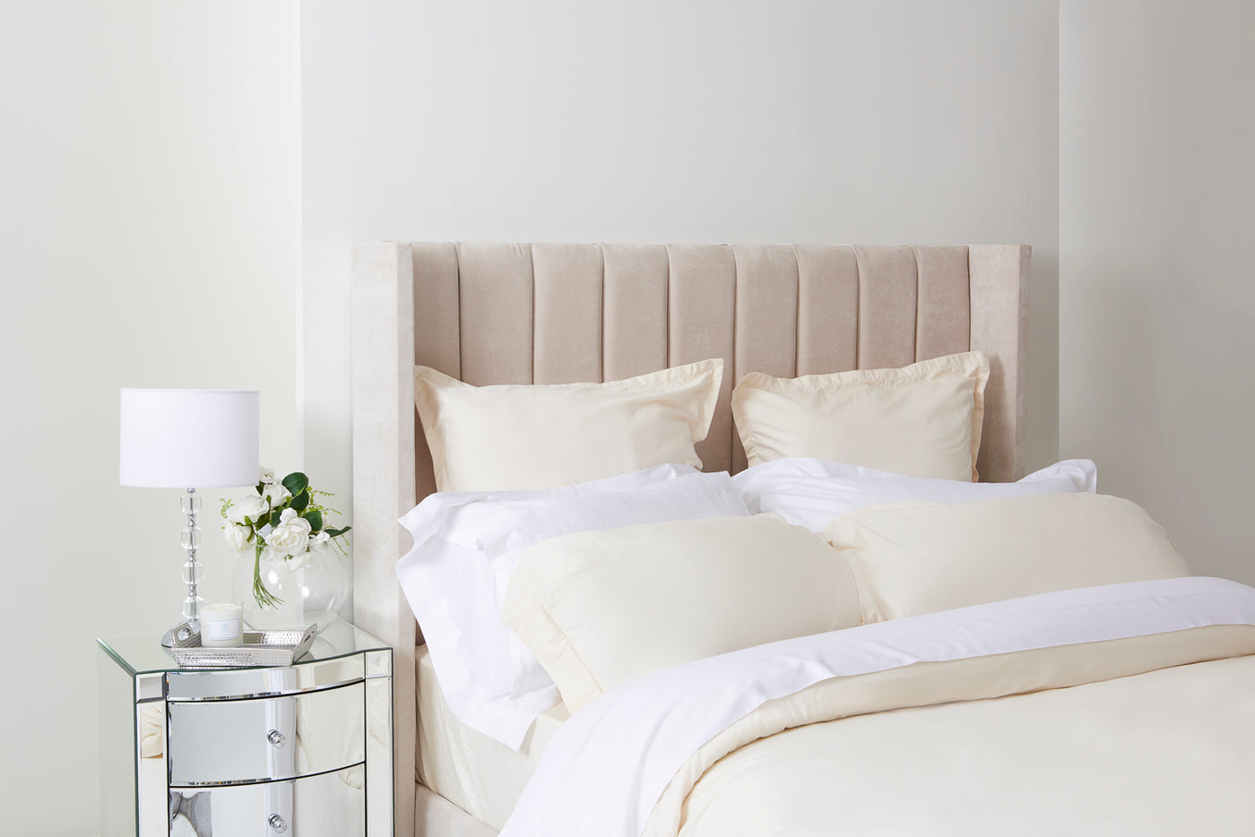 Organic Cotton Duvet Cover in Natural