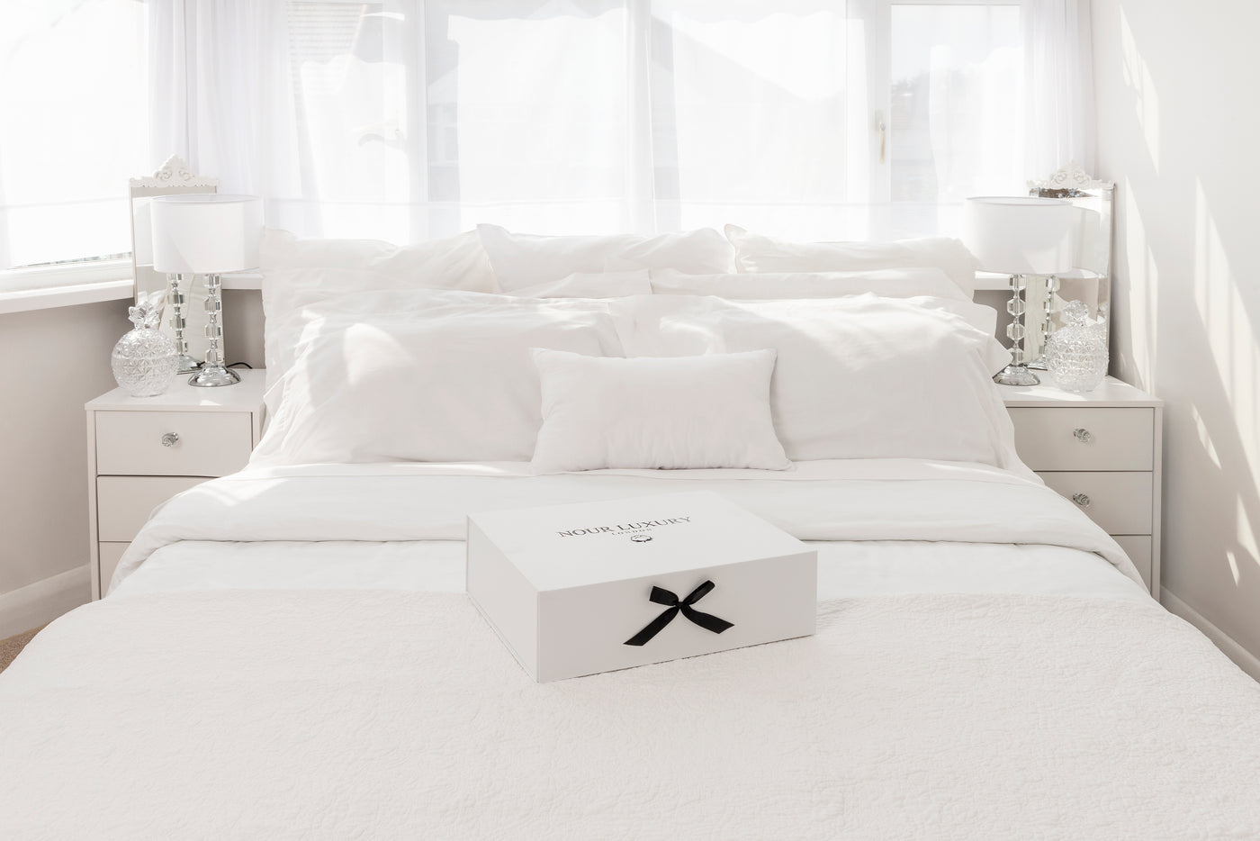 Organic Bedding Set White – 100% Natural Cotton