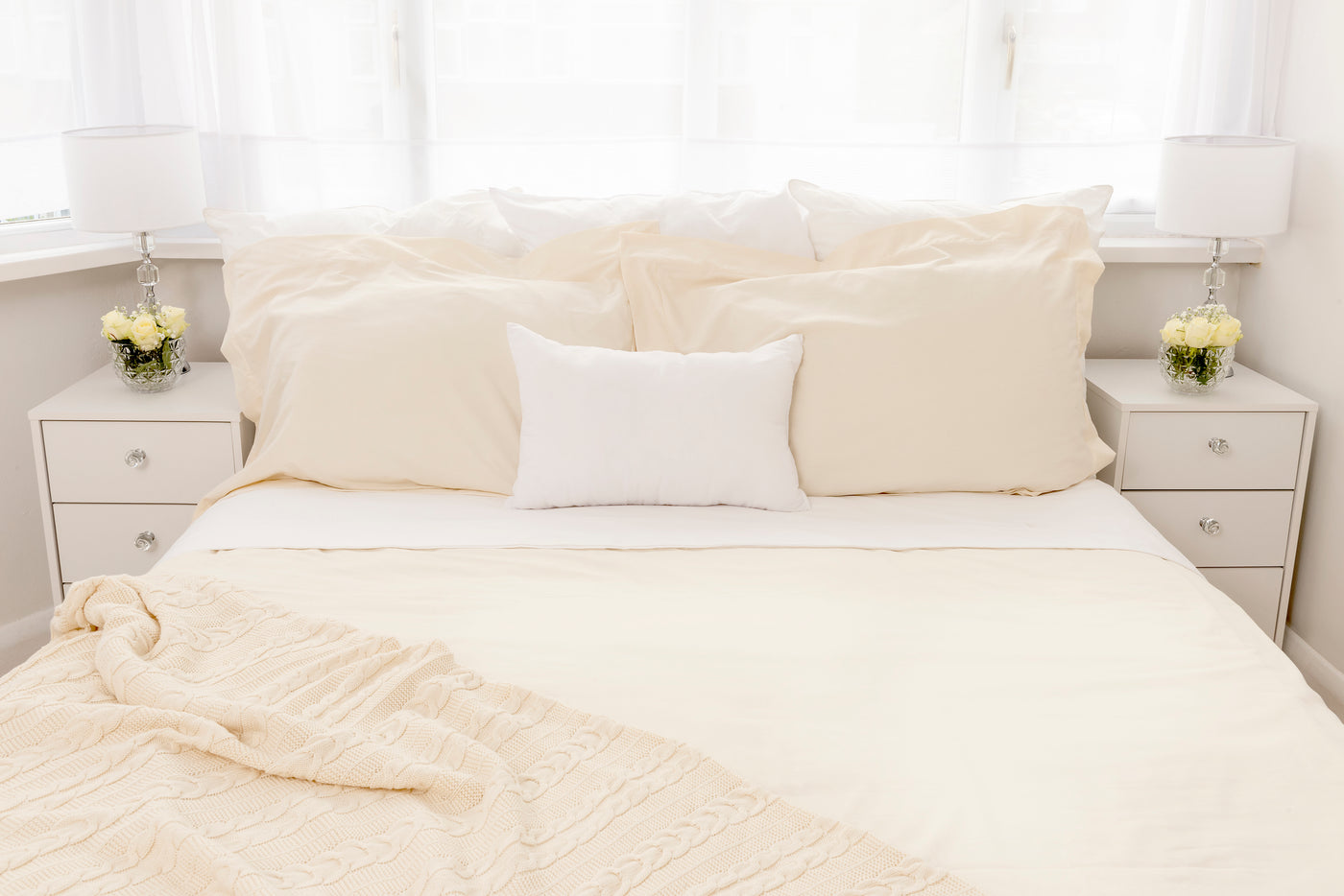 Organic Oxford Pillowcase Natural – 100% Natural Cotton