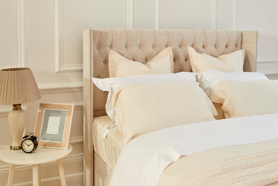 Organic Bedding Set Natural – 100% Natural Cotton
