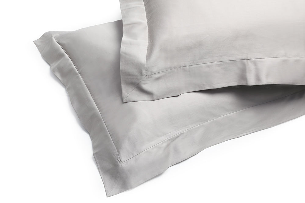 Organic Bedding Set Pewter – 100% Natural Cotton