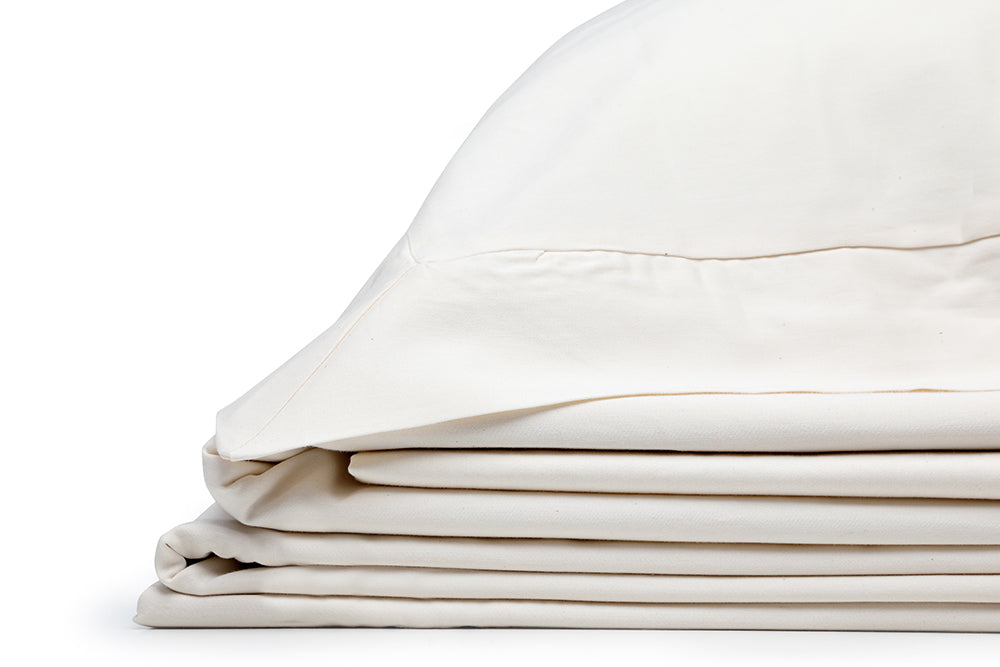 Organic Oxford Pillowcase Natural – 100% Natural Cotton