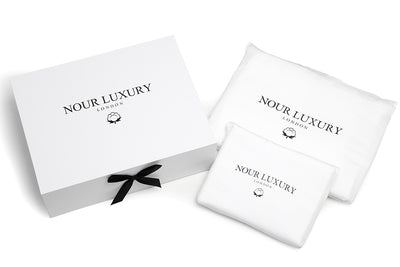 Organic Bedding Set White – 100% Natural Cotton