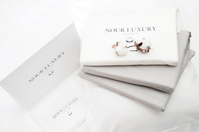Organic Fitted Sheet Pewter – 100% Natural Cotton
